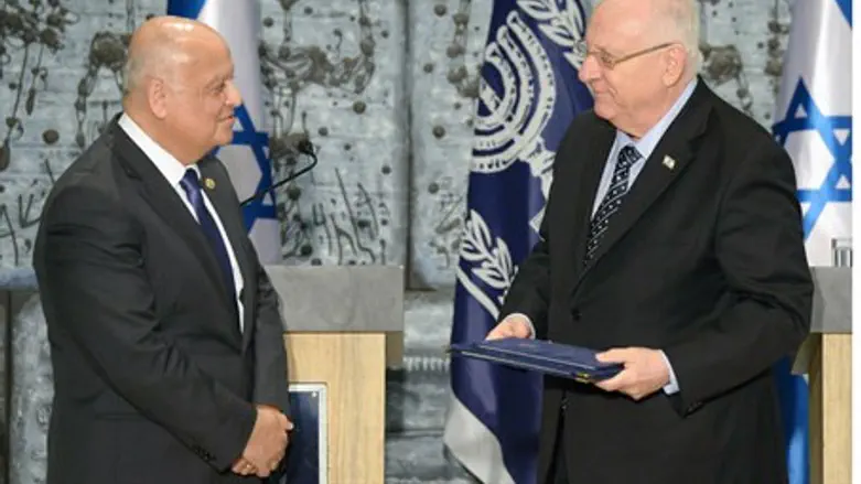 Салим Джурбан и Реувен Ривлин