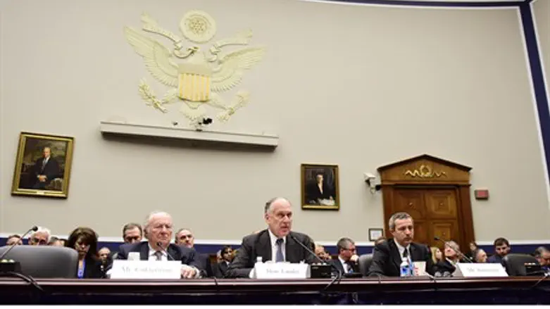 WJC President Ronald Lauder, CRIF President Roger Cukierman and President Dan Asmussen tes