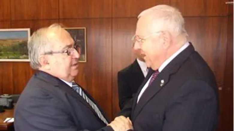 ריבלין ושגריר רוסיה