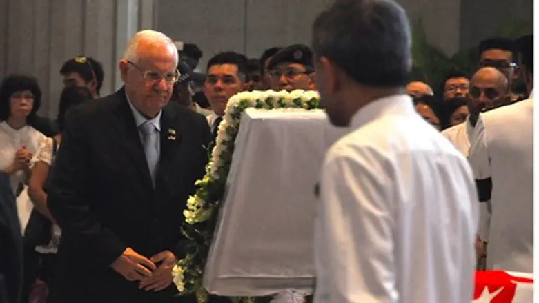 Rivlin in Singapore