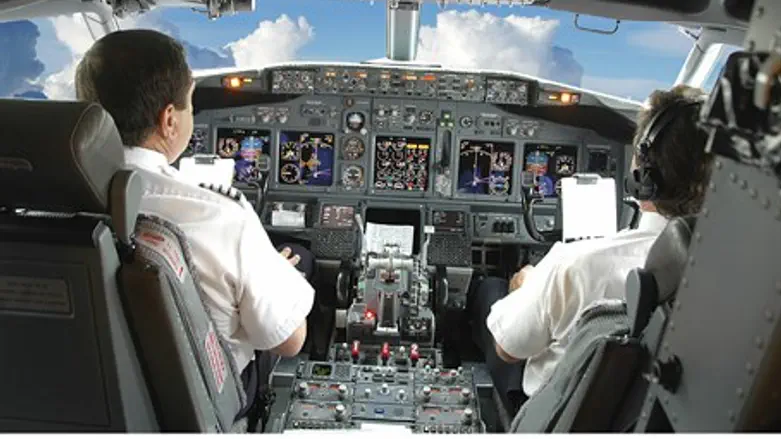 Кабина самолета