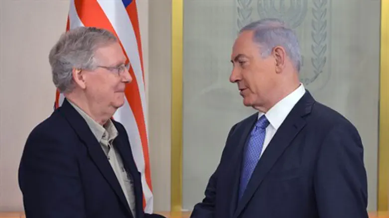 נתניהו ומקונל