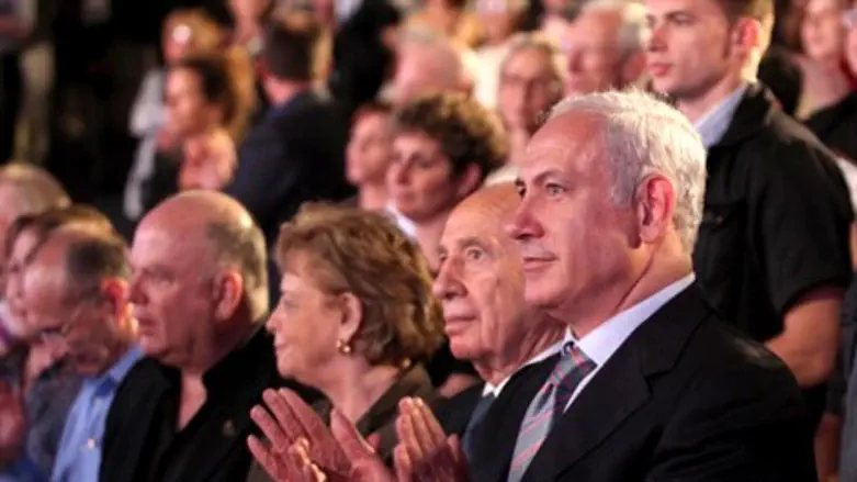 טקס הענקת פרס ישראל. ארכיון