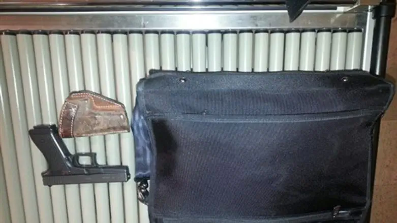 האקדח שנתפס