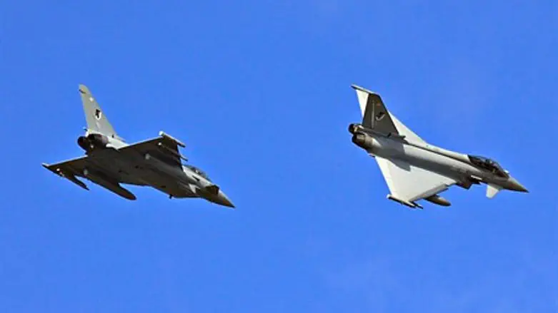 Typhoon aircraft 