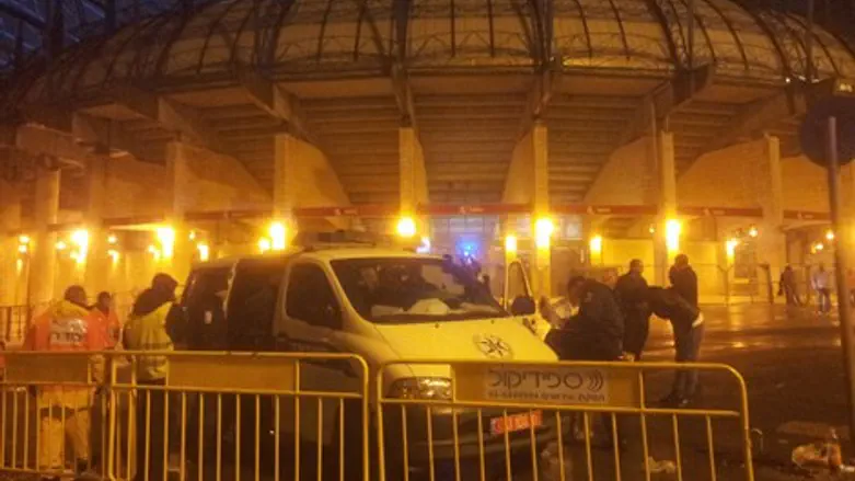 איצטדיון טדי. במשטרה נערכים למשחק החשוב