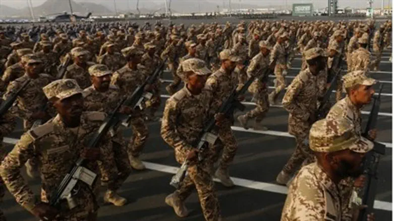 Saudi troops (file)