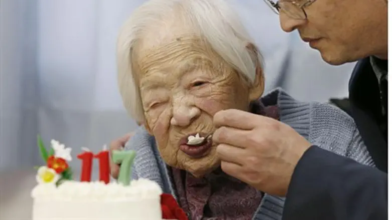 Misao Okawa turning 117