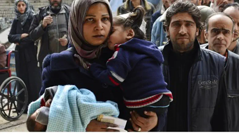 Residents of Yarmouk (illustration)