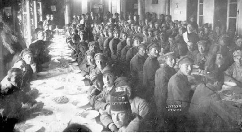 Jewish Brigade on Pesach