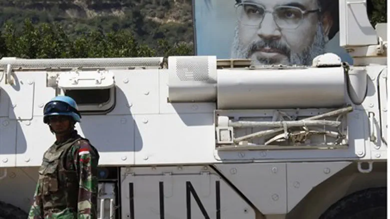 UNIFIL soldier in Lebanon