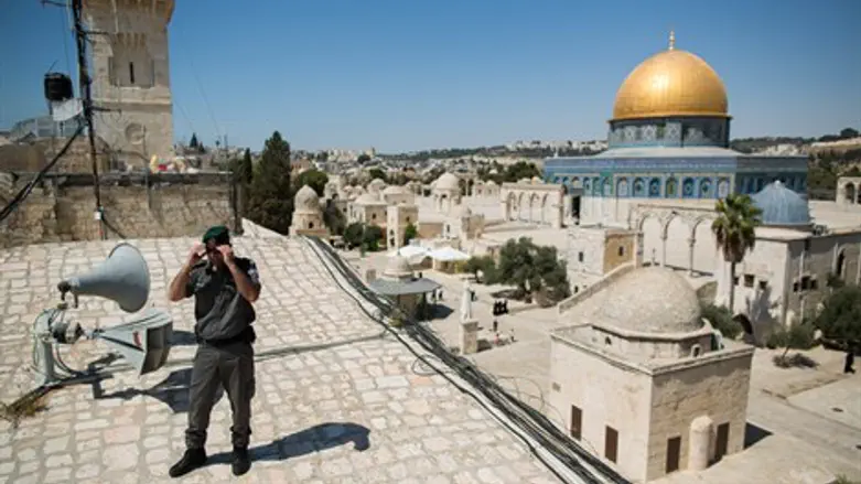 שטח צבאי? גג בניין ה"מחכמה"