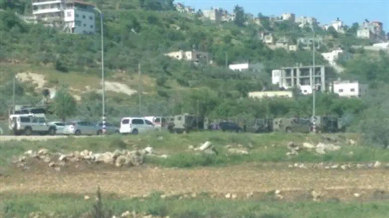 Scene of the stabbing