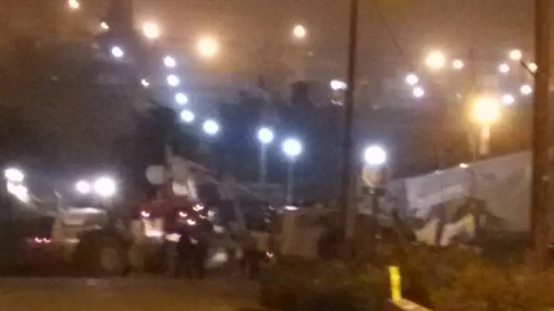 Demolition at Hazon David