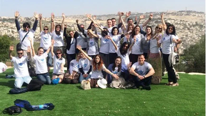 German Taglit-Birthright Israel participants
