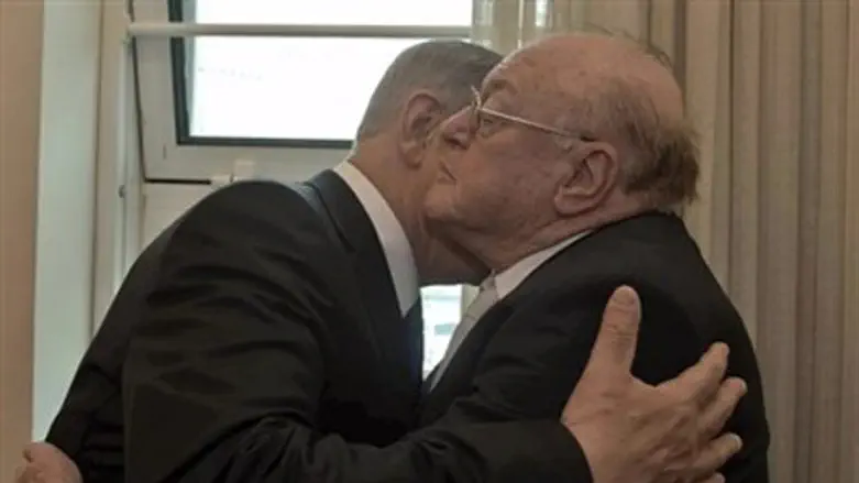 Биньямин Нетаньяху и Авраам Нидерхофер