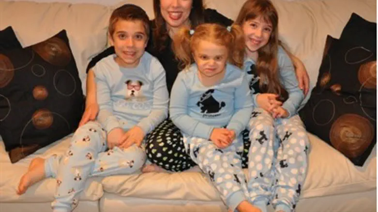 Wendy Berezovsky and her kids
