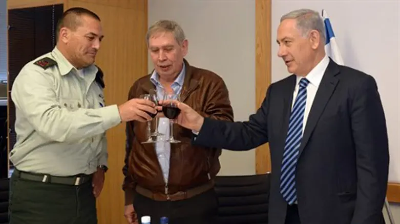 נתניהו במטה המוסד