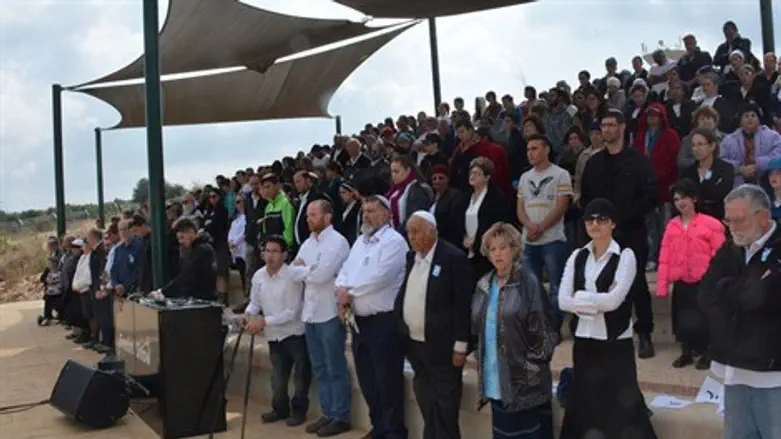 הטקס המרכזי בשומרון