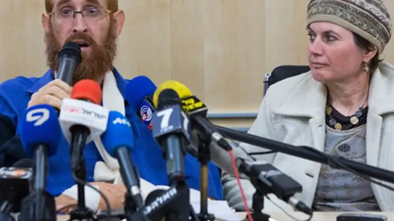 Рабби Иегуда Глик и его супруга Яфи Глик