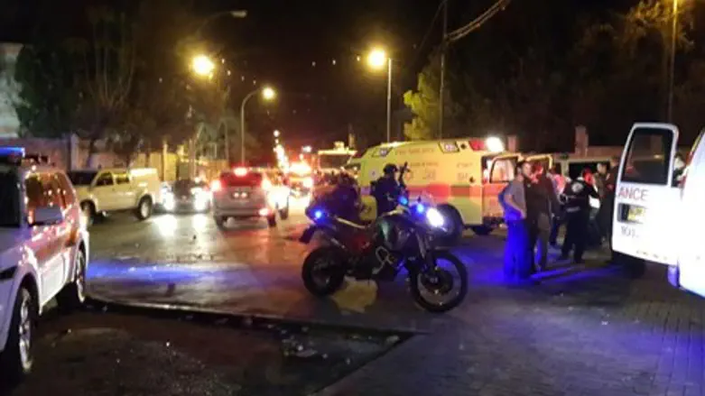 זירת הפיגוע