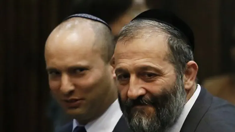 Арье Дери и Нафтали Беннет