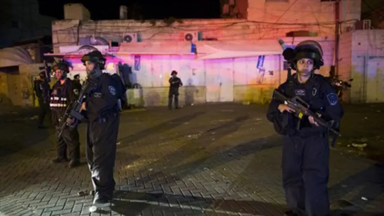 זירת פיגוע הדריסה בירושלים