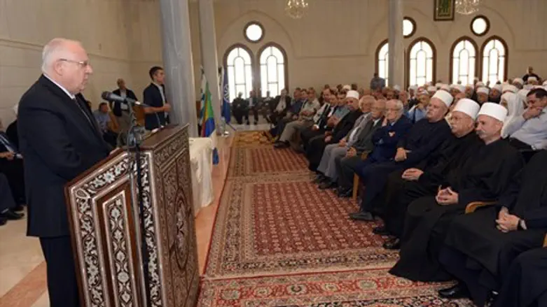 ריבלין בביקור בעדה הדרוזית