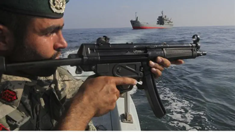 Iranian naval commando (file)