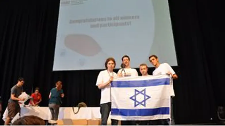 תמונת התלמידים הזוכים