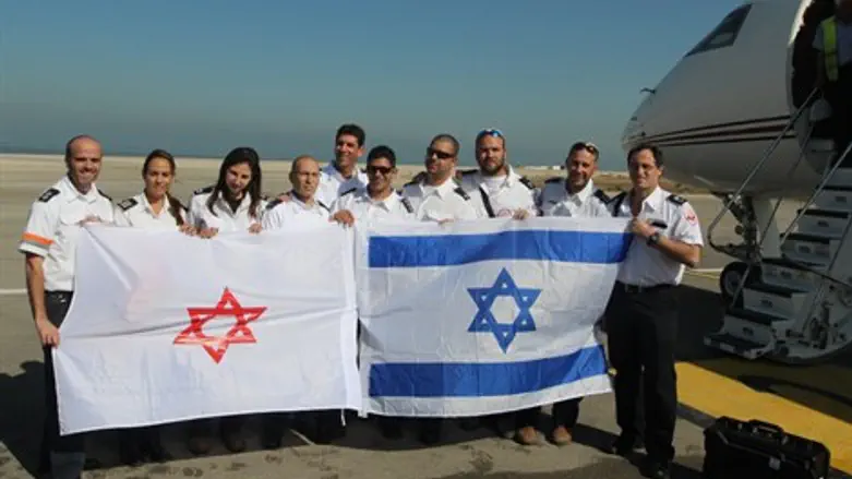 משלחת מד"א לנפאל