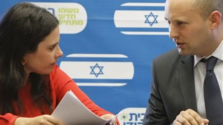 Нафтали Беннет и Айелет Шакед