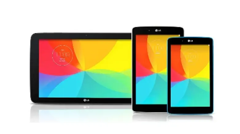 משפחת הטאבלטים של LG. הזניקו אותו למקום החמישי