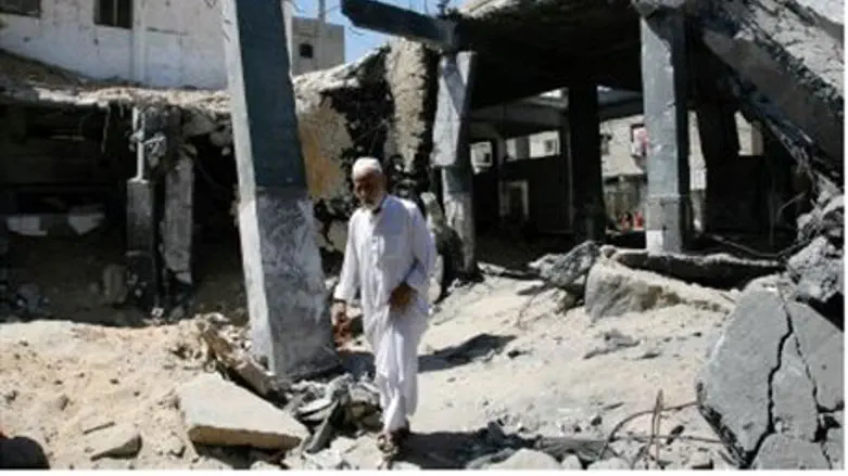 Aftermath of war in Gaza, September 2014