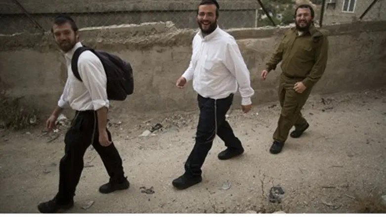 Jewish residents of Shiloach (file)