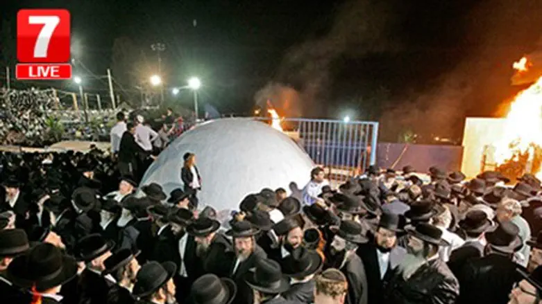 Лаг ба-Омер на горе Мерон