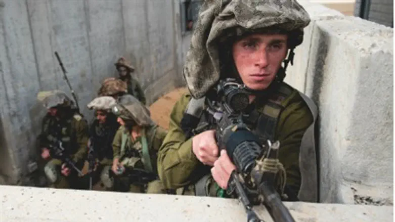 Бойцы разведроты "פלס"ר 401"