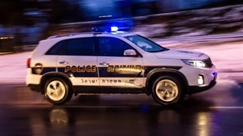 Police car (illustrative)