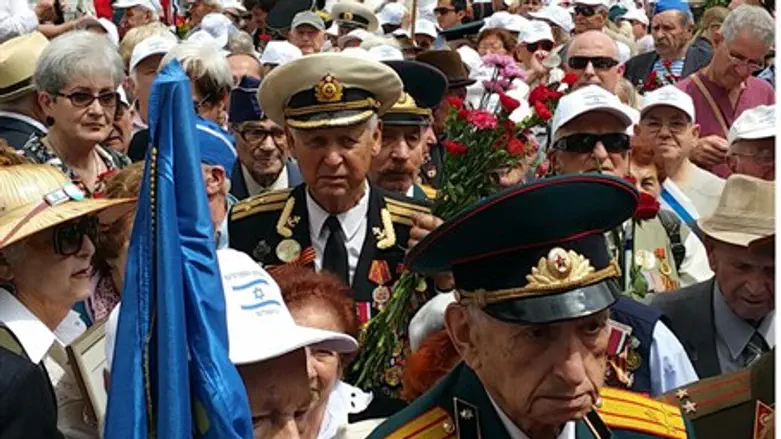 Марш ветеранов в Иерусалиме