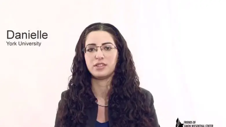 מכון ויזנטל בטורונטו נאבק באנטישמיות