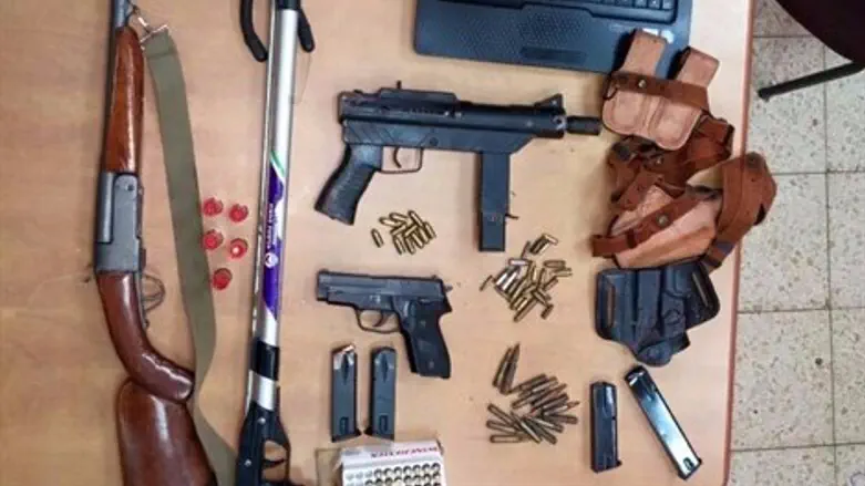 אמצעי הלחימה שנתפסו