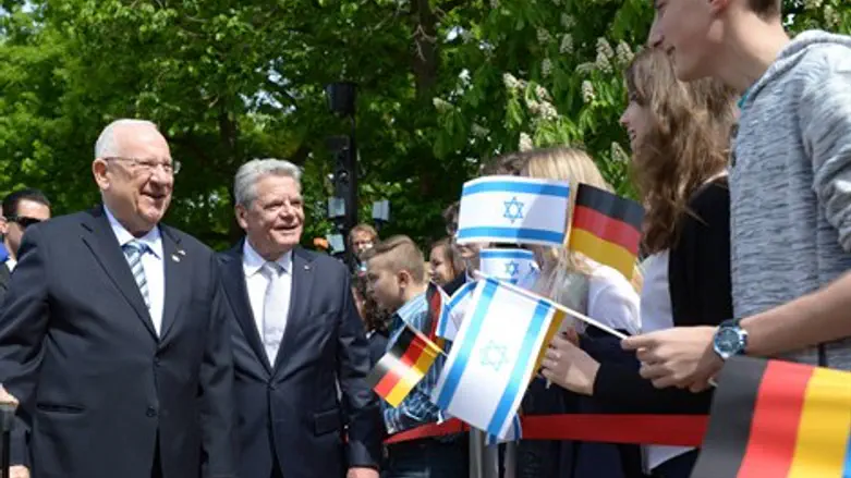 לא חוגגים. הנשיא ריבלין בגרמניה