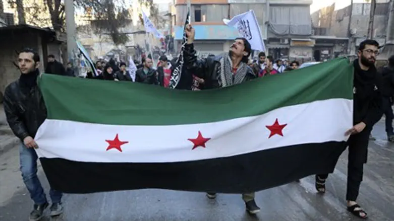 The Syrian revolutionary flag has deep significance for opposition groups
