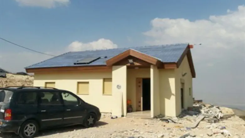 אחד הבתים המיועדים להריסה