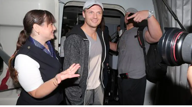 Nick Carter of BSB Arrives in Israel