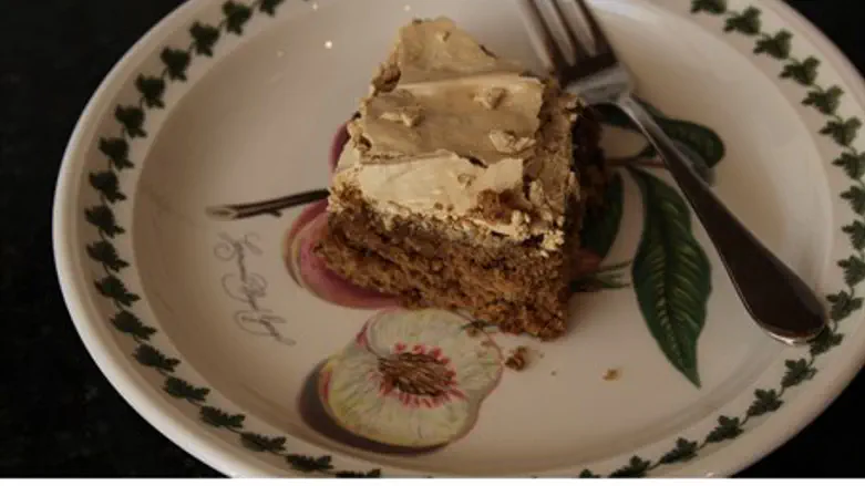 Apple Cake With Brown Sugar Meringue