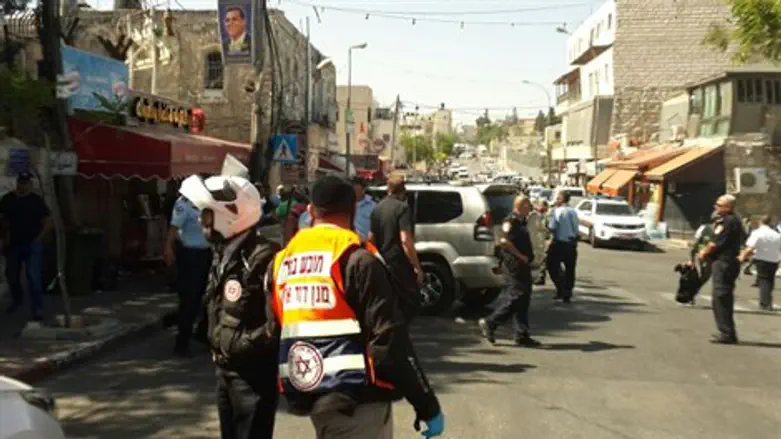 זירת הפיגוע בירושלים