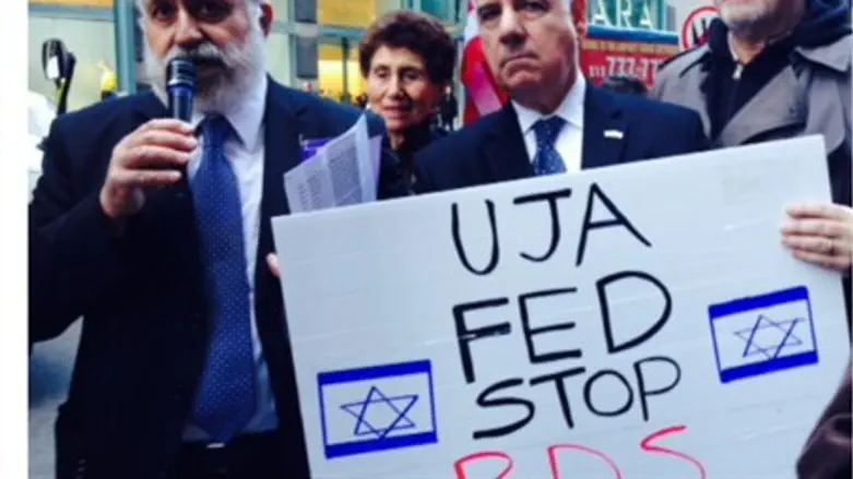 Former MK Nissim Zeev, Rabbi David Algaze, Dr. Paul Brody