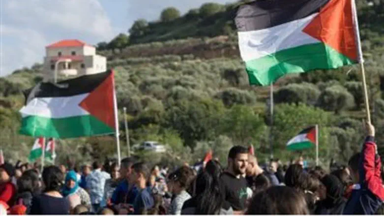 Land Day protest in Dir Hana, in northern Israel