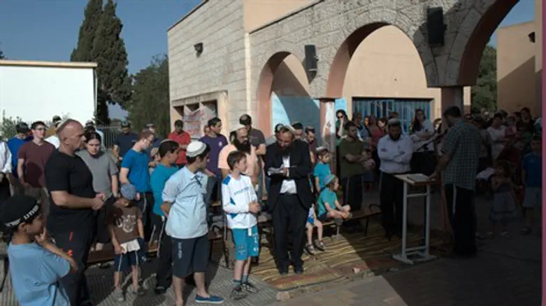 העצרת בנצרת עלית